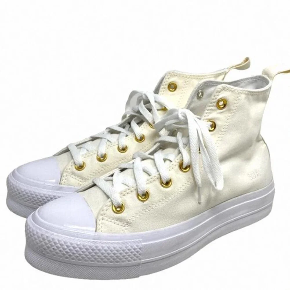 Converse Ctas Lift Casual Sneaker Platform White 172580C-WWWWG Custom Women High